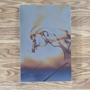 Abstract Art Print with Warm Tones
